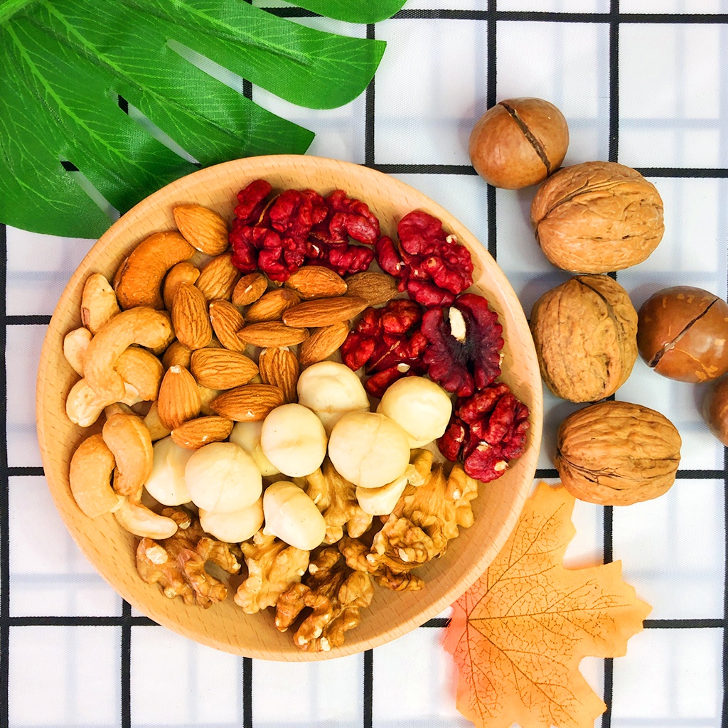 Mix 5 Loại Hạt Dinh Dưỡng Cao Cấp Nhập Khẩu, Chế Độ Ăn Kiêng Eat Clean  🍃 Hani Healthy Food