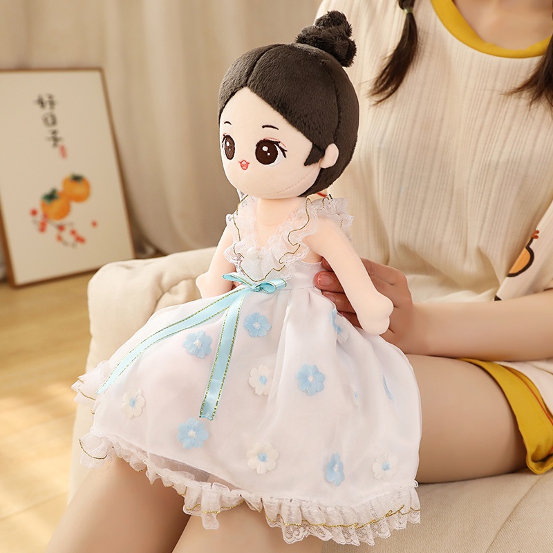 Đồ Chơi Búp Bê Nhồi Bông Mềm Mại 7 Kiểu Dáng Công Chúa Anne Dễ Thương