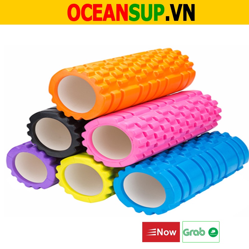 Con Lăn Foam Roller Massage, Dãn Cơ Tập Gym,Yoga Hàng Chuẩn 50mm