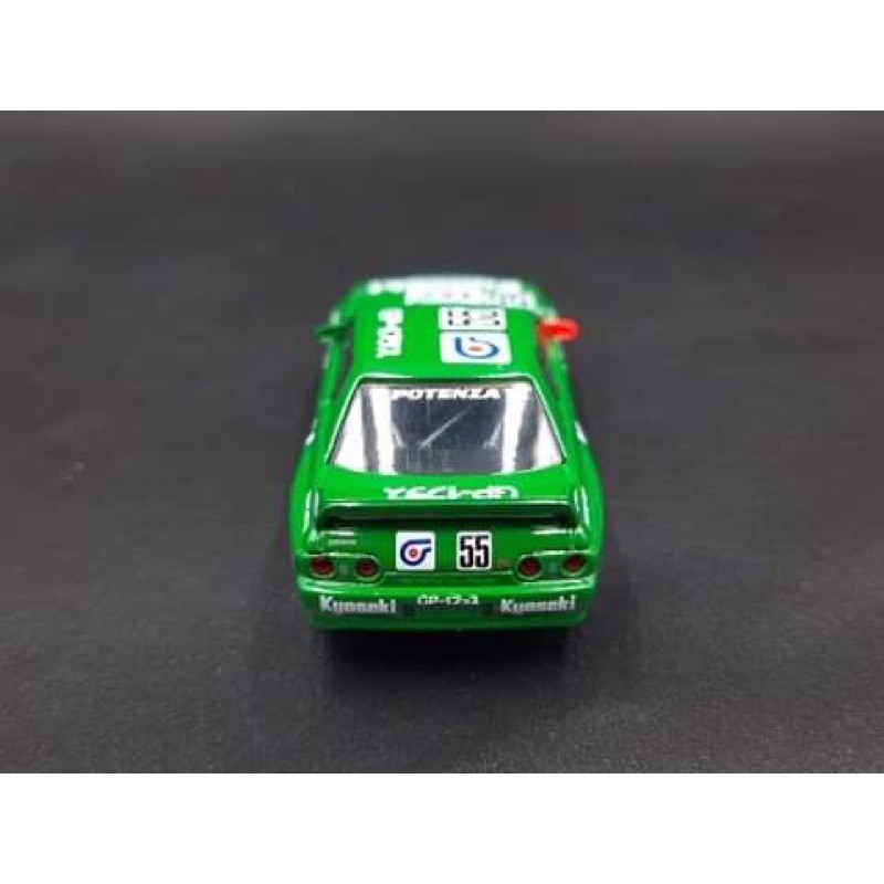 Xe Mô Hình Nissan Skyline GT-R (R32) GR.A #55 Kyoseki 1993 Japan Touringcar Championship RHD 1:64 Minigt ( Xanh )