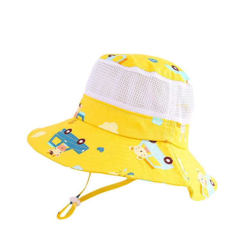 Nón Tai Bèo Phối Lưới Mỏng Thoáng Khí Thời Trang Mùa Hè Xinh Xắn Cho Bé