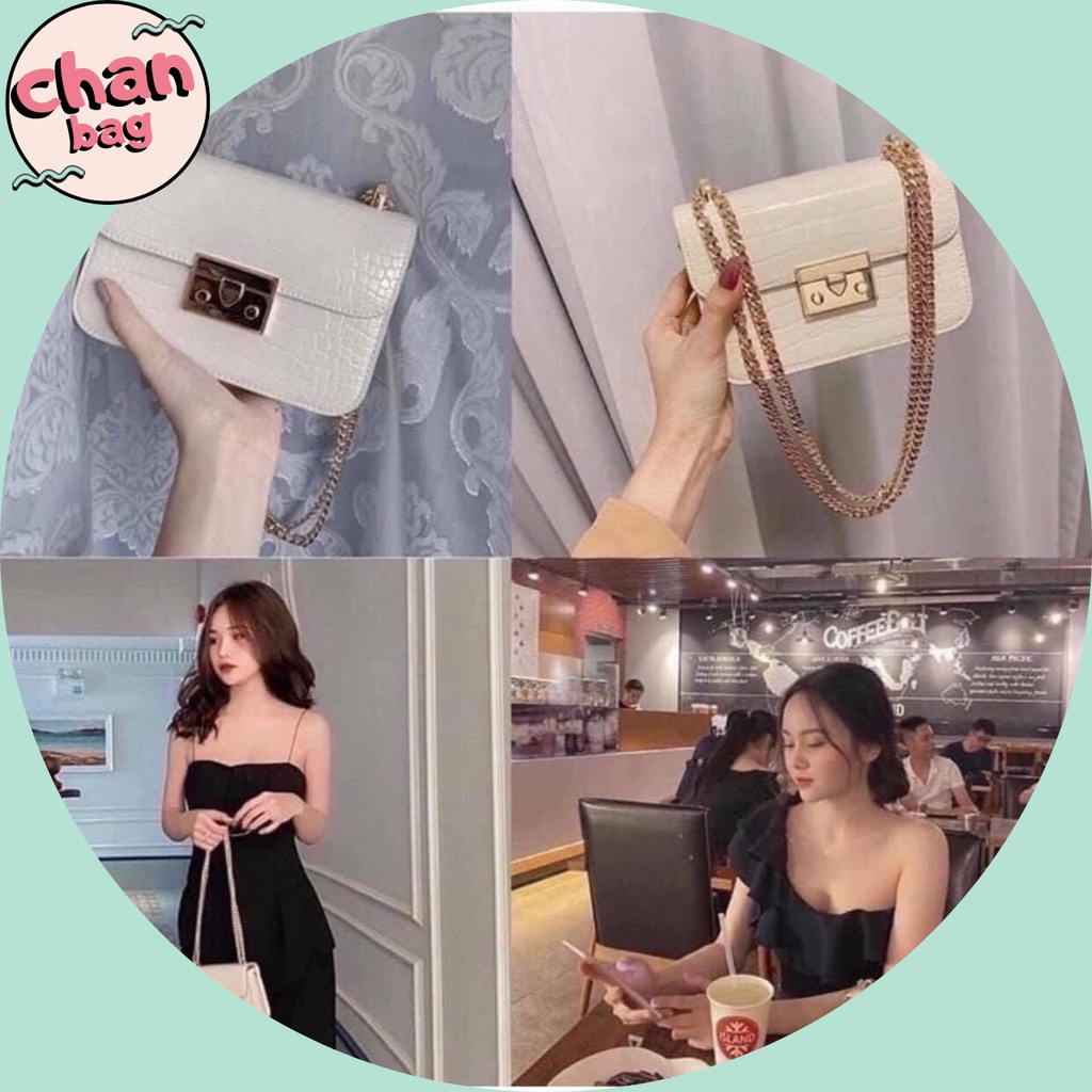Túi Xách Nữ Thời Trang Da Rắn Đeo Vai Sang Trọng