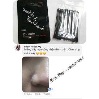 Mặt nạ đẩy mụn đầu đen, mụn cám Good-bye Blackhead Ciracle