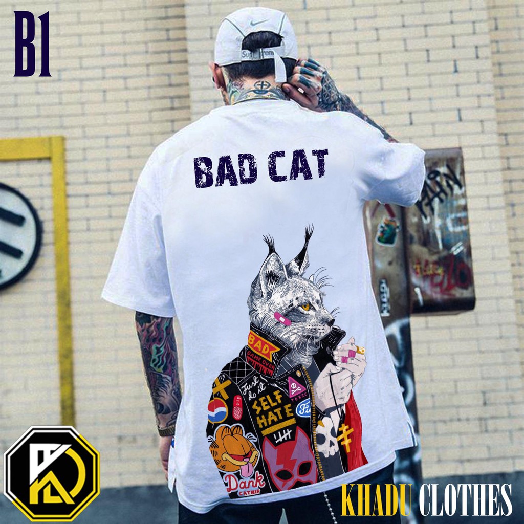 Áo thun thiết kế B1 OVERSIZE UNISEX (2 Màu ĐEN-TRẮNG) | BigBuy360 - bigbuy360.vn