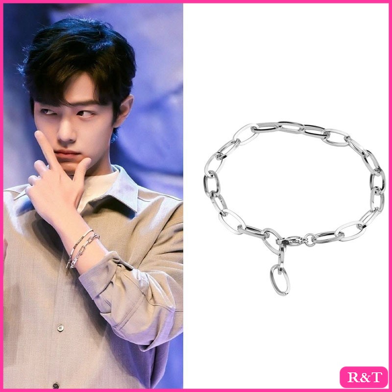 Korean fashion simple design unisex metal bracelet | BigBuy360 - bigbuy360.vn