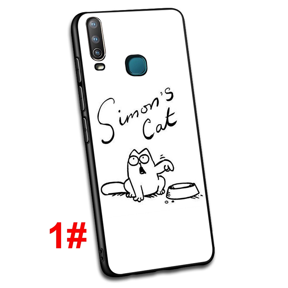 257F Simons Cat Simon's Vivo V5 Lite V5S V7 Plus V9 V11 V15 Pro Y5S Y66 Y67 Y85 Y89 Soft Silicone Case