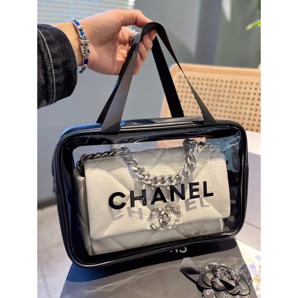 Túi xách Chánel 19 bag sz 26 chất da bò