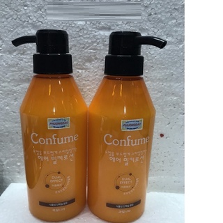 Kem xả khô Welcos confume dưỡng và tạo kiểu tóc mềm độ cứng 1-2 độ bóng 2-3 mugens 400ml