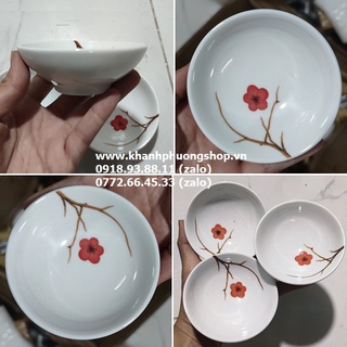 chén đựng nước chấm sứ Minh Long - chén đựng nước chấm sứ