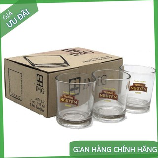 Bộ 6 Ly thủy tinh cao cấp Trung Nguyên