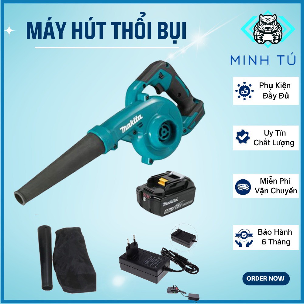 máy hút thổi bụi cầm tay Makita 1500w 36V