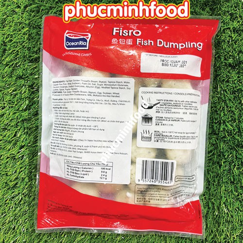 Viên Trứng Cá Hồi Malaysia 500gram