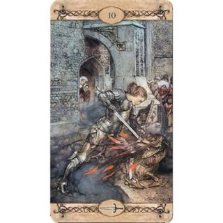 Bộ Bài Rackham Tarot Size Thường Nifoki A6