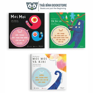 Sách - ehon nhật bản - moi moi và những người bạn - combo bộ 3 quyển