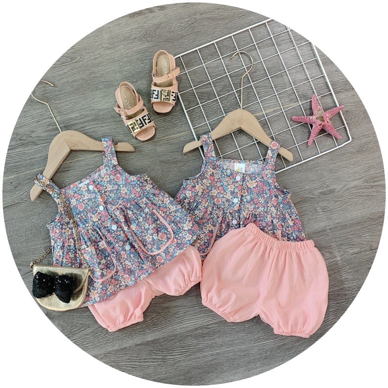 Set bé gái thiết kế