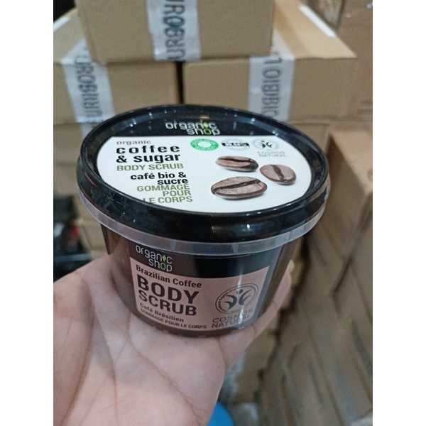 Tẩy body organic 250ml