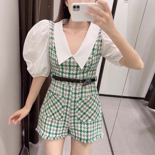[ORDER] Jum sooc cổ sơ mi kèm belt
