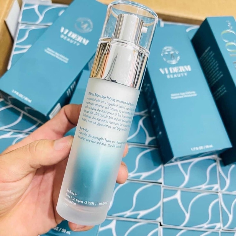 [Hàng Nhập] Kem Dưỡng Ẩm, Chống Lão Hoá Toàn Diện VI Derm Retinol Age-Defying Treatment Moisturizer 50ML