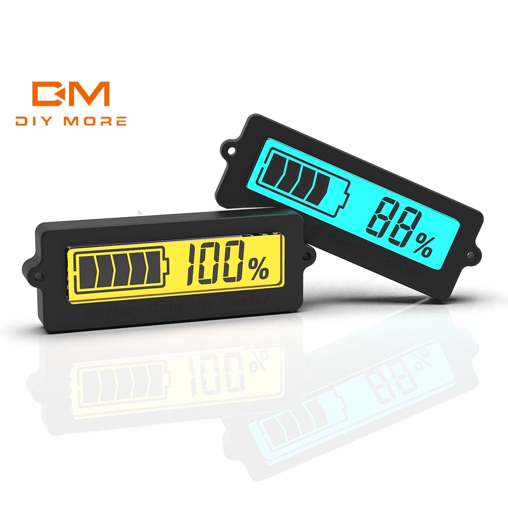 DIYMORE Bảng hiển thị pin LY6W có màn hình lcd hiển thị tiện dụng