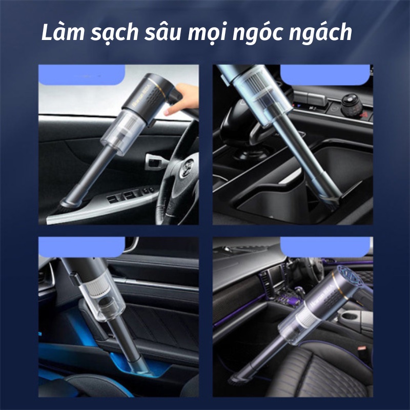 Máy Hút Bụi Mini Máy Hút Bụi Giường Tiện Lợi Gọn Nhẹ Đa Năng Cầm Tay SUN.Z