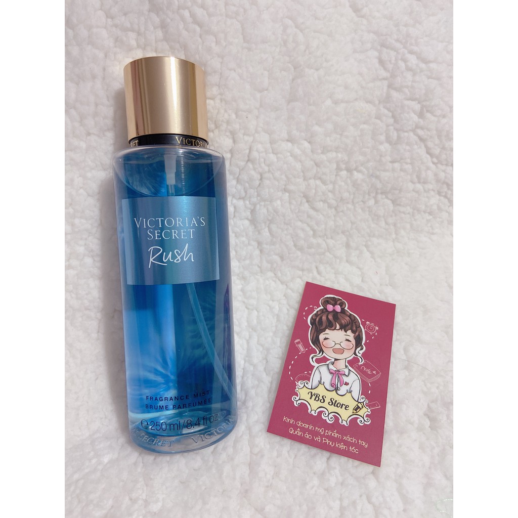 XỊT THƠM TOÀN THÂN VICTORIA’S SECRET FRAGRANCE MIST RUSH CHÍNH HÃNG 250ML