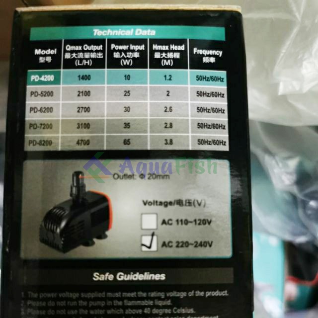 Máy bơm Periha PD 4200, 5200, 6200, 7200 thế hệ mới chuyên