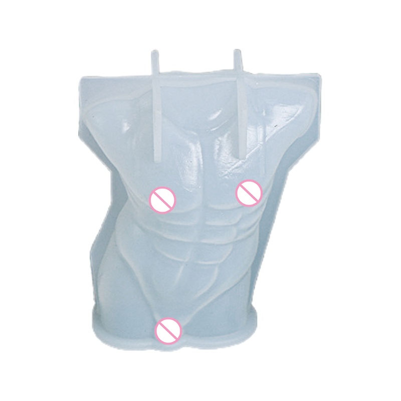 Khuôn Làm Xà Phòng Thủ Công Hình Cơ Thể Nhỏ 3D Bằng Nhựa Resin