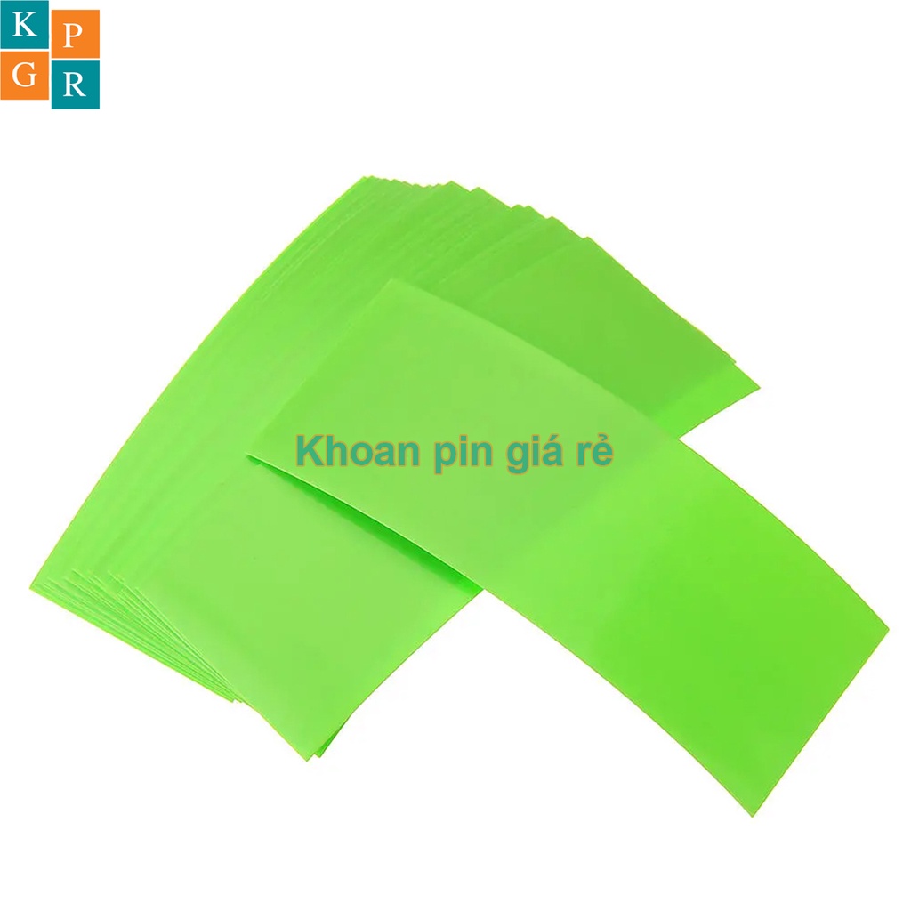 KPGR Màng co nhiệt PVC pin 18650