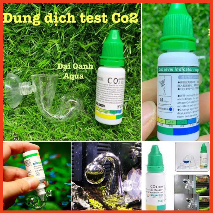 Dung Dịch Kiểm Tra Nồng Độ Co2 Cho Bể Cá- Test Co2