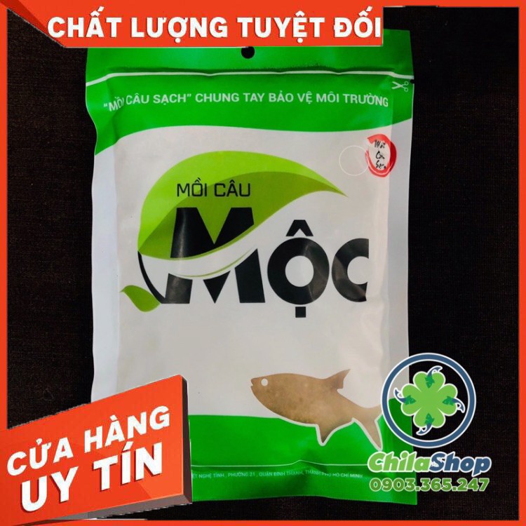 MỒI CÂU CÁ - MỒI MỘC xanh - Chuyên cá rô phi , cá diêu hồng