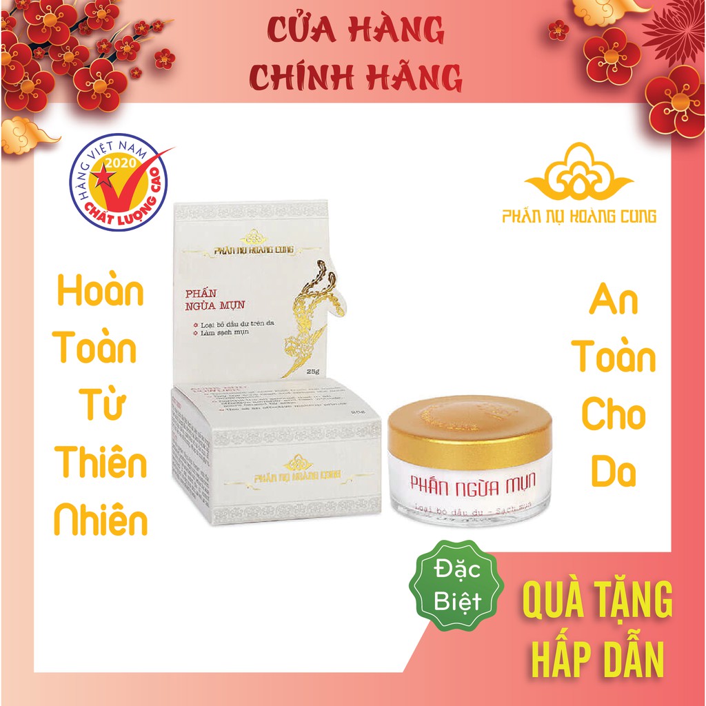 Phấn Ngừa Mụn Phấn Nụ Hoàng Cung 25gr