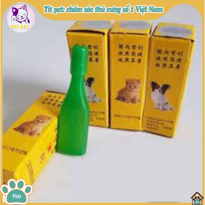 Thuốc nhỏ gáy trị ve giận chó mèo A1