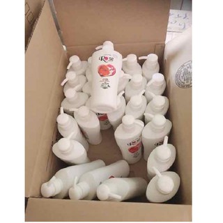 combo 5 chai sữa tắm dê rose 1200ml