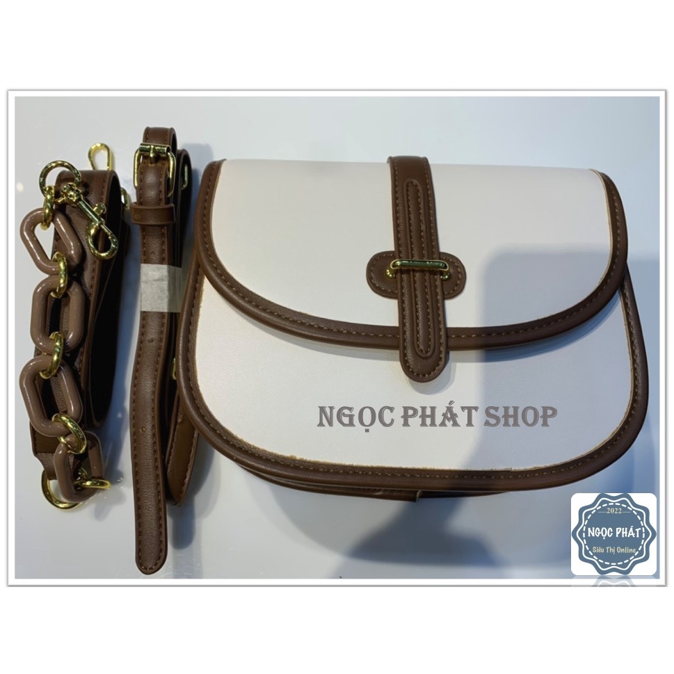 Túi Xách Nữ KHÓA NỊT Cao Cấp - Hàng Quảng Châu- Đeo chéo hoặc kẹp nách