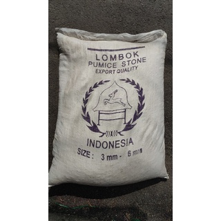 Đá Pumice (đá bọt núi lửa) (size 3-6mm ) 1kg
