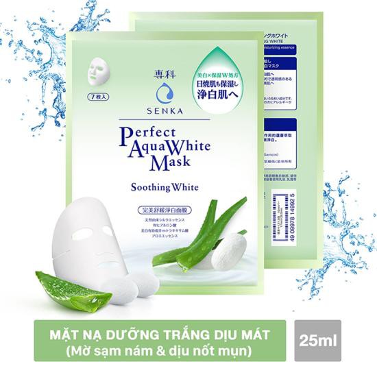 Mặt nạ Senka cấp ẩm/dưỡng trắng 25ml/miếng