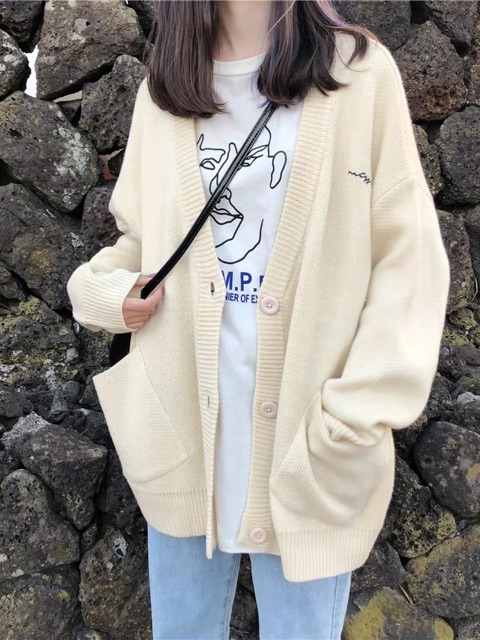 (Order 7-10 ngày) Áo cardigan ulzzang (kèm ảnh thật) | BigBuy360 - bigbuy360.vn