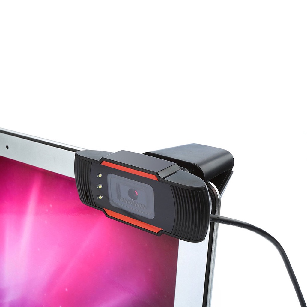 Webcam Usb Hd 480p Tích Hợp Microphone Giảm Tiếng Ồn Cho Máy Tính Laptop | BigBuy360 - bigbuy360.vn