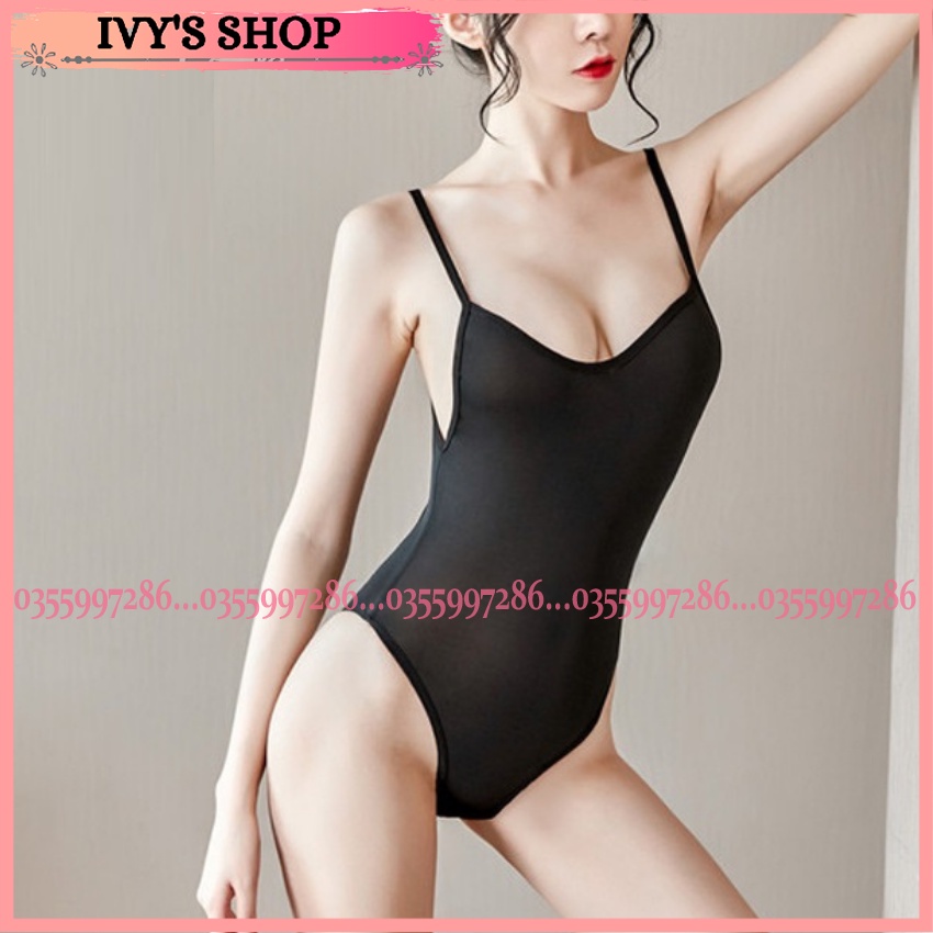 Bộ Đồ Ngủ Liền Thân Bodysuit Nữ 3650 3490 - Ivyshop | WebRaoVat - webraovat.net.vn