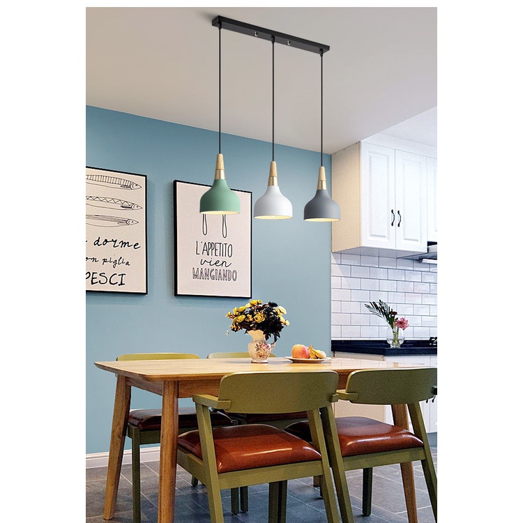 Đèn thả bàn ăn đèn chùm LED Treo Trần đèn thả Nhà Phong Cách Bắc Âu Hiện Đại
