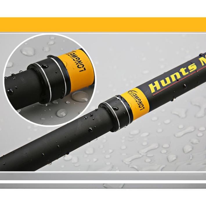 ⭐ Cần câu máy Huntsman trâu bò nhấc tĩnh 3.5 kg chất liệu Carbon có các chiều dài từ 2m1 đến 3m6 CM3