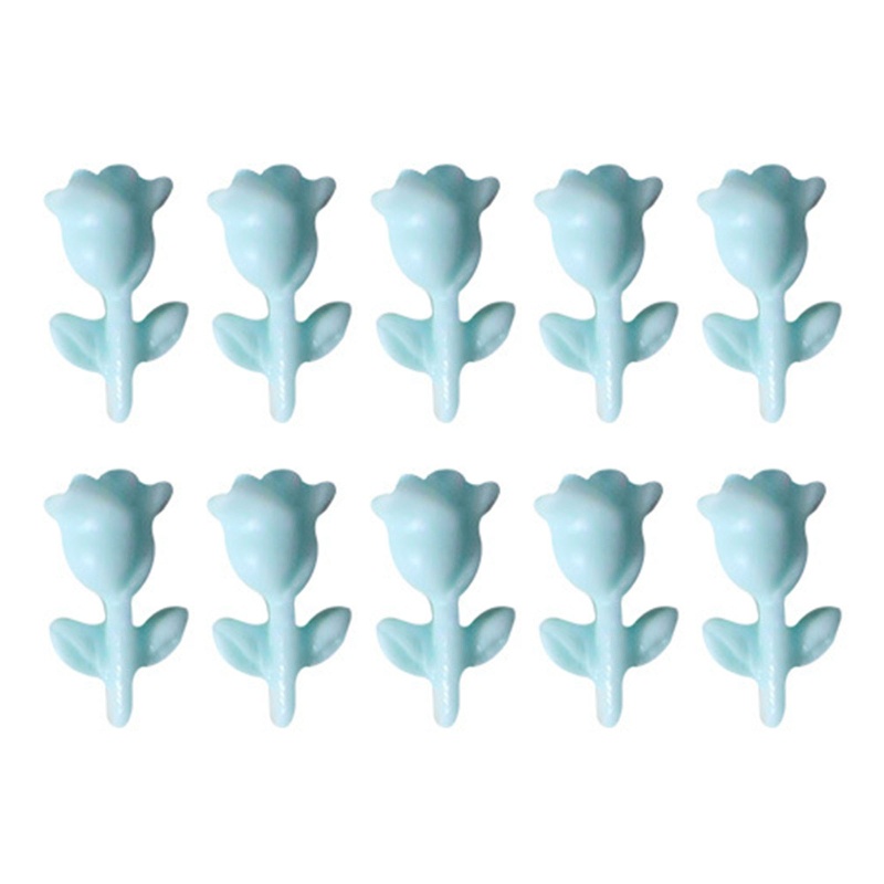 Set 10 Phụ Kiện Hoa Hồng 3D Trang Trí Móng Tay Nghệ Thuật
