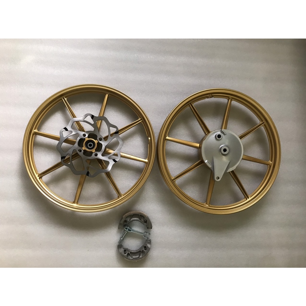 MÂM VÀNH ĐÚC 8 CÂY ĐĨA YAMAHA SIRIUS JUPITER TAURUS VÀ EXCITER 2006 2010-2011 2013 4 SỐ GẮN ZIN THEO XE KHÔNG CHẾ CHÁO