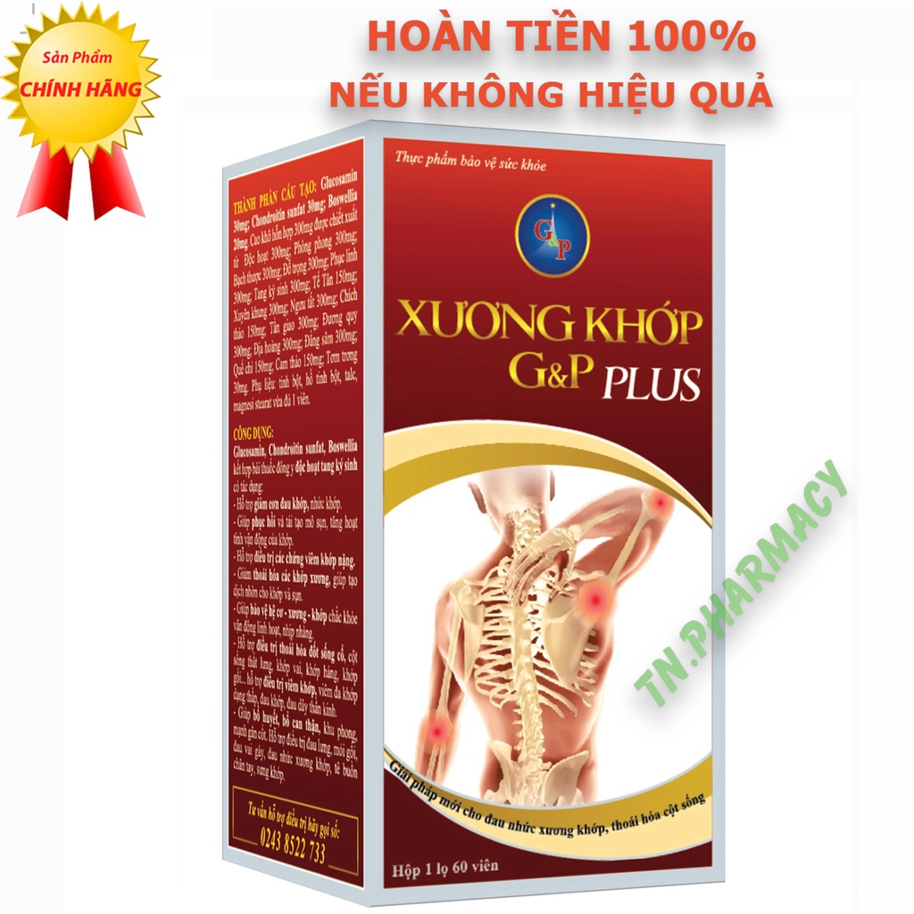 Xương Khớp Thảo Dược G&P plus