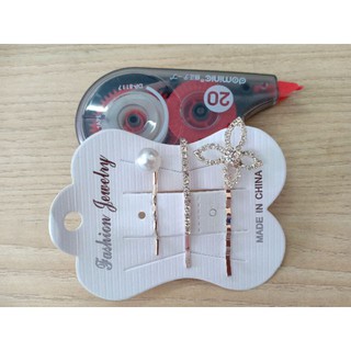 Set 3 kẹp tóc kiểu mới