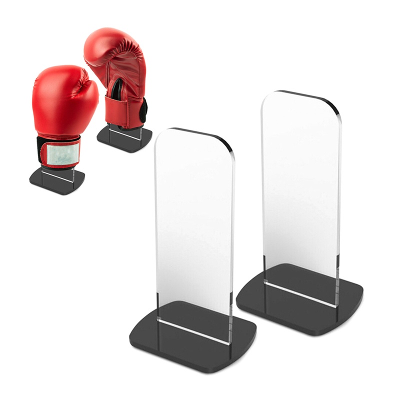 ✿ Set 2 Giá Đỡ Găng Tay Đấm Bốc Bằng Acrylic Dễ Sử Dụng Cho Phòng Ngủ / Văn Phòng