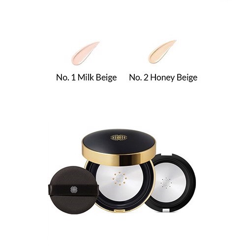 Phấn Nước Ohui Ultimate Cover Concealer Metal Cushion Ex #01 Milk Beige ( tặng kèm 1 lõi)