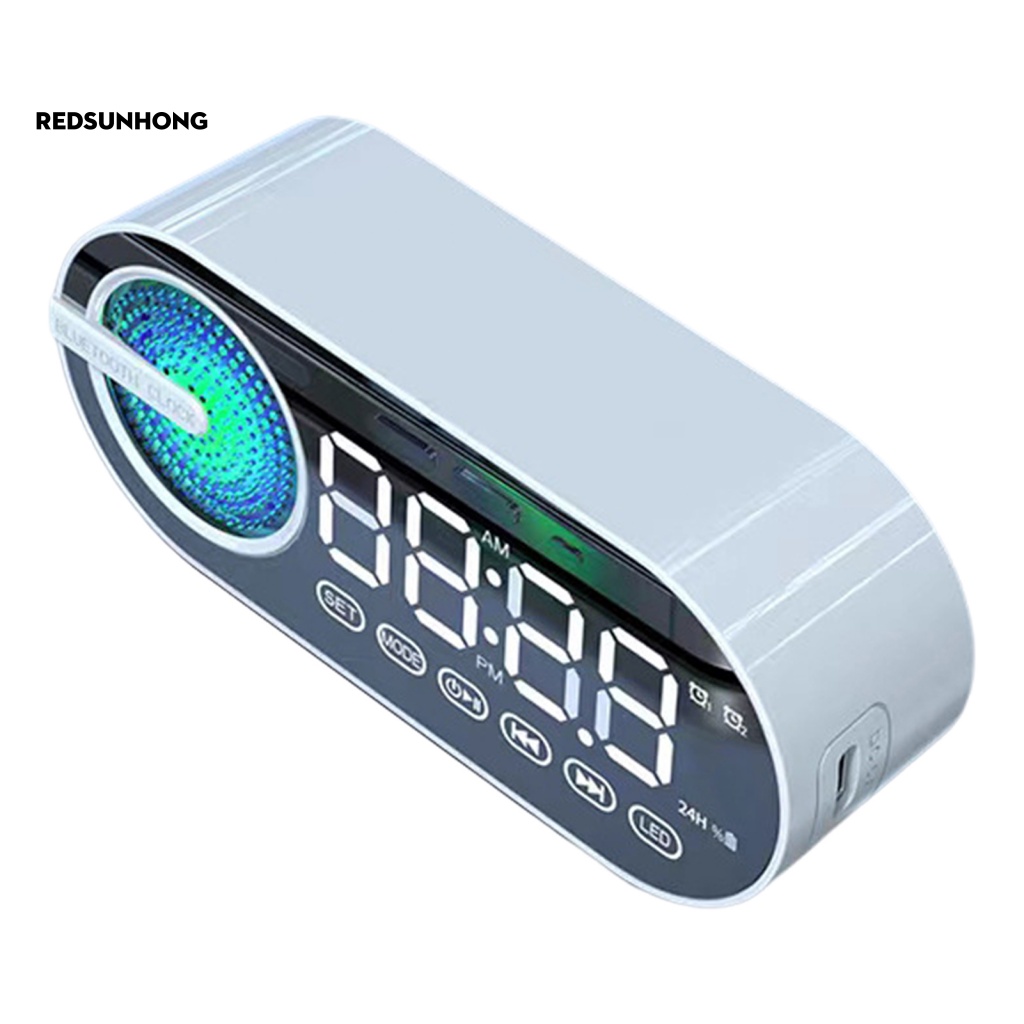 Loa Bluetooth 5.0 Kiêm Đài FM Có Thể Sạc Lại Cho Gia Đình