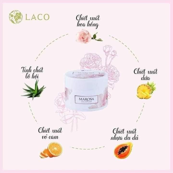 Tẩy tế bào chết LACO 80g cho làn da sạch mềm mịn