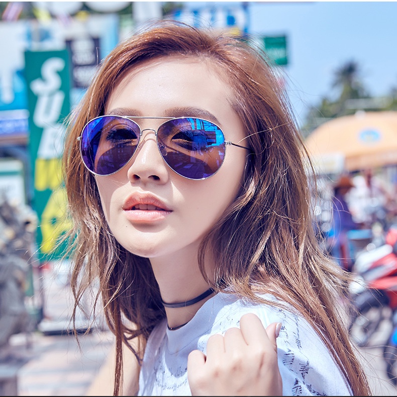 【FREESHIP】Mắt Kính râm nam nữ Phi Công Kính Thời Trang hot tred -đi biển Chống tia cực tím UV400